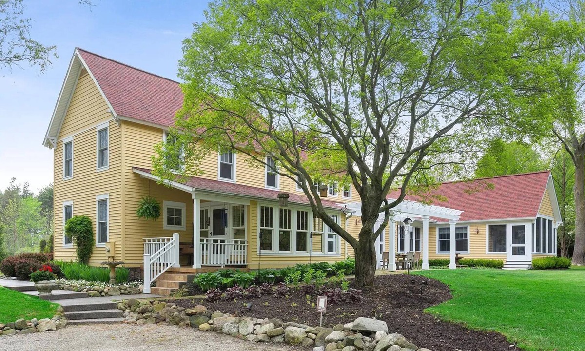 Fennville Other | Beautiful 4-bedroom farmhouse with in-ground pool in charming Fennville