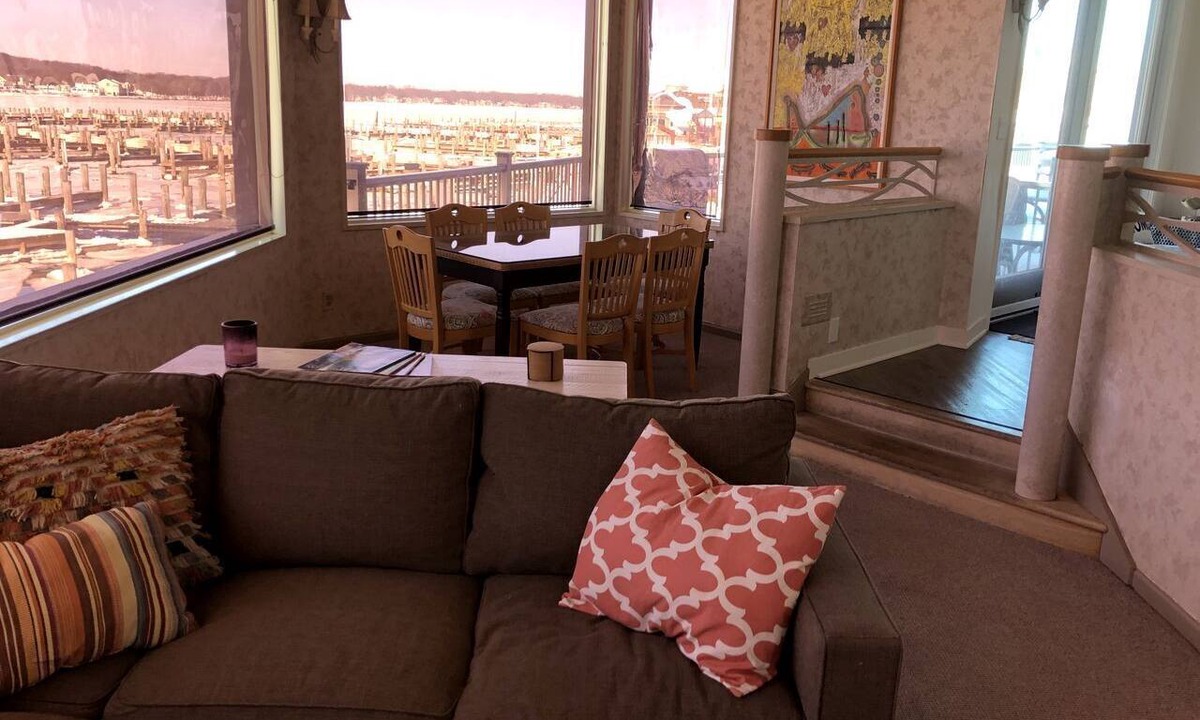 Macatawa House | Chic Lakefront Loft with Scenic Views at Eldean Shipyard near Macatawa, Michigan
