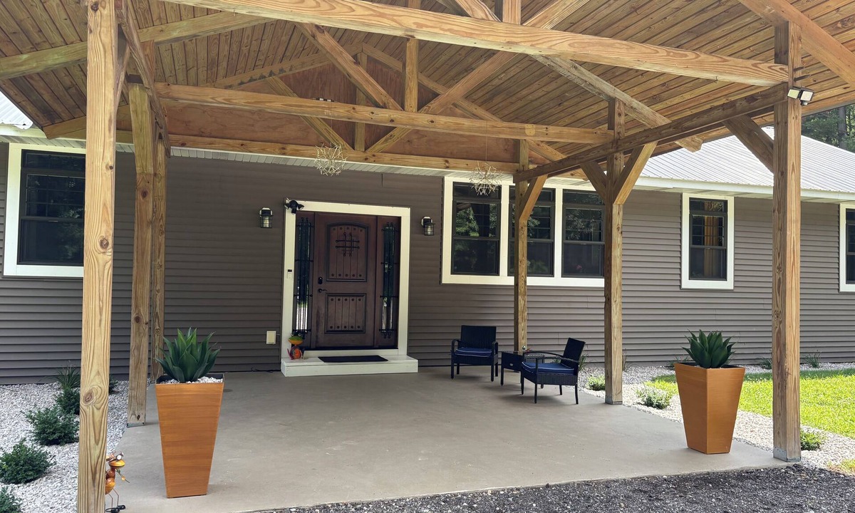 Grand Junction House | Countryside Escape, 4 bedrooms and 2 baths, sits on the 10 acres.