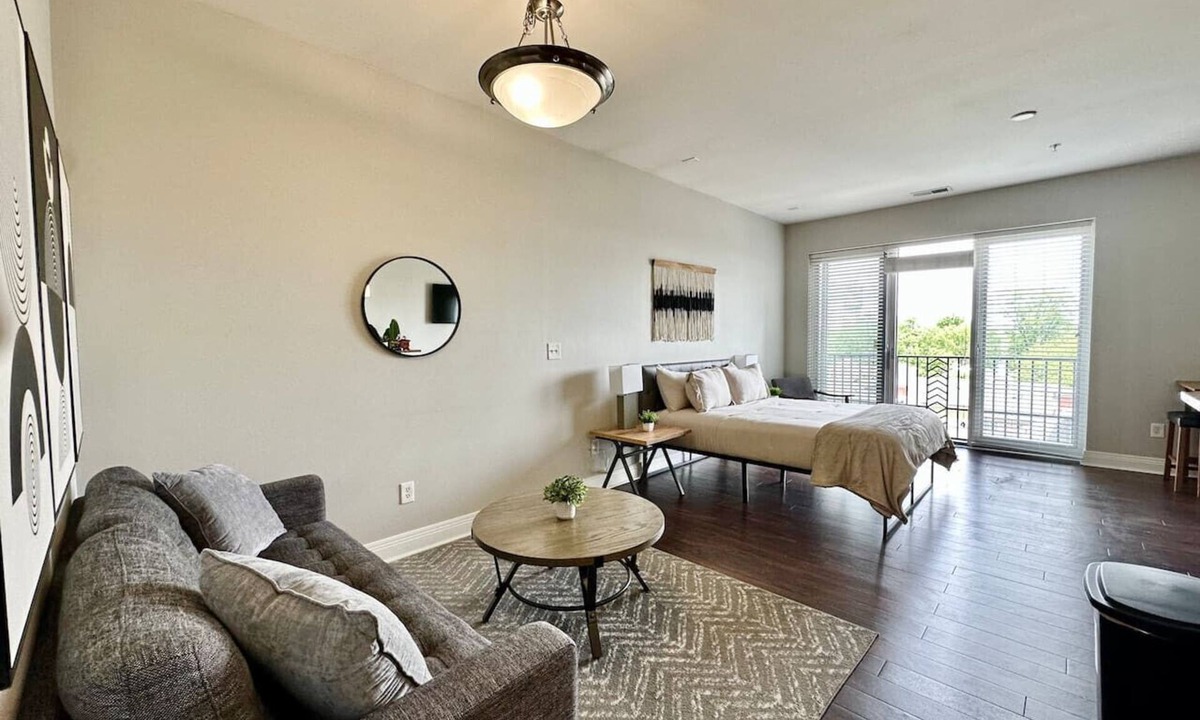 Cole-Noble District Apartment | Cozy Downtown Loft with Balcony