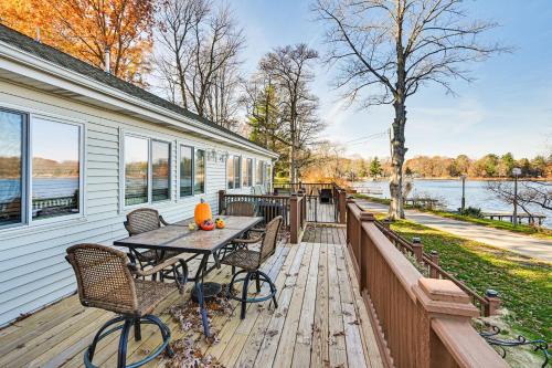 Grand Junction House | Dock & Gazebo! Lakefront Duplex Near South Haven