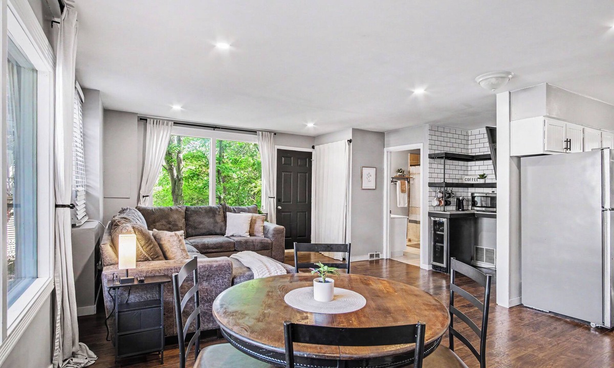 John Ball Park House | Enjoy elevated views from a quiet West Side hill! This home with a walk-out basement is a safe, peaceful oasis nestled at the end of a dead-end road, just minutes from the Medical Mile and downtown GR restaurants.