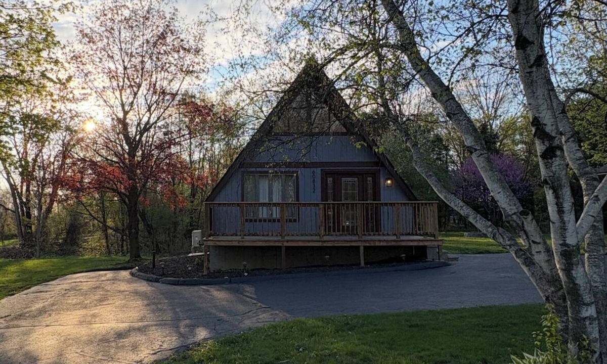 Decatur Cabin | Getaw-A-Frame: A Frame Retreat + Firepit + Lake