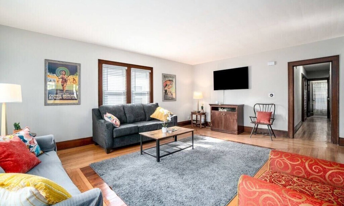 Michigan City House | Historic Charmer: Walk to Casino, 2 miles to Beach