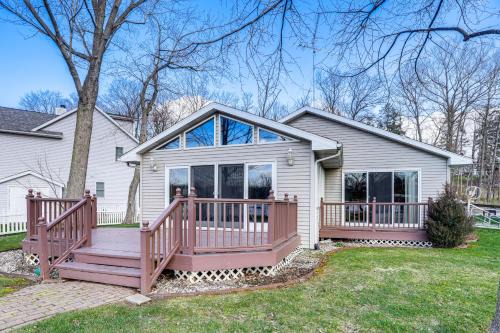 Paw Paw Lake House | House on Paw Paw Lake w/Private Dock!
