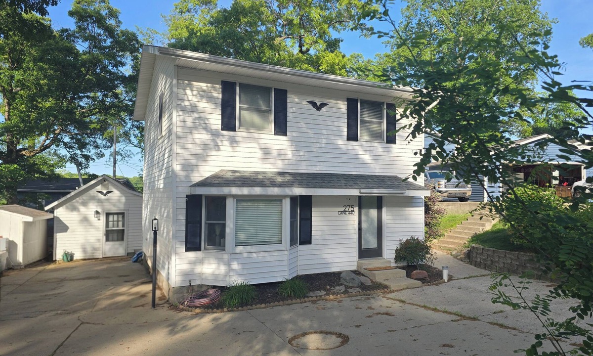 Angola House | Lake James Lakehouse Retreat w/Huge Deck, Dockspace, Great Views & room for 12!