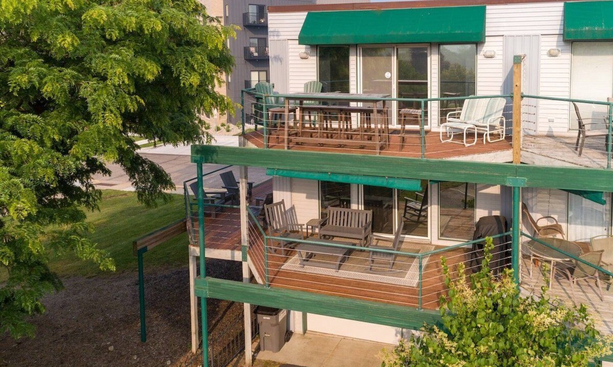Grand Haven House | Modern Condo with two decks to enjoy the Harbor