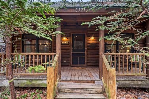 Saugatuck House | Peaceful Forest Cabin with Hot Tub, Fireplace & Outdoor Lounge in Saugatuck, Michigan