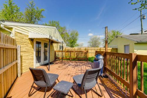 Celina House | Pet-Friendly Ohio Escape w/Deck & Community Dock!