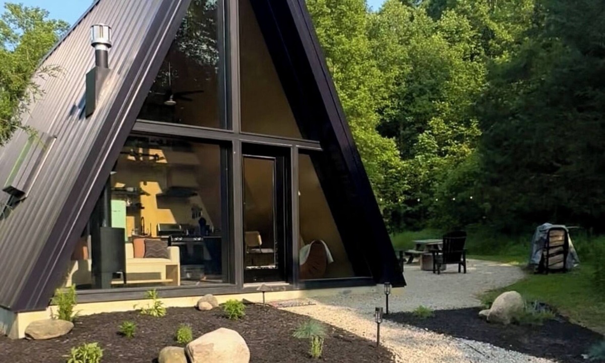 Peebles House | Private A-Frame on 20 Acres - Remote Work Friendly