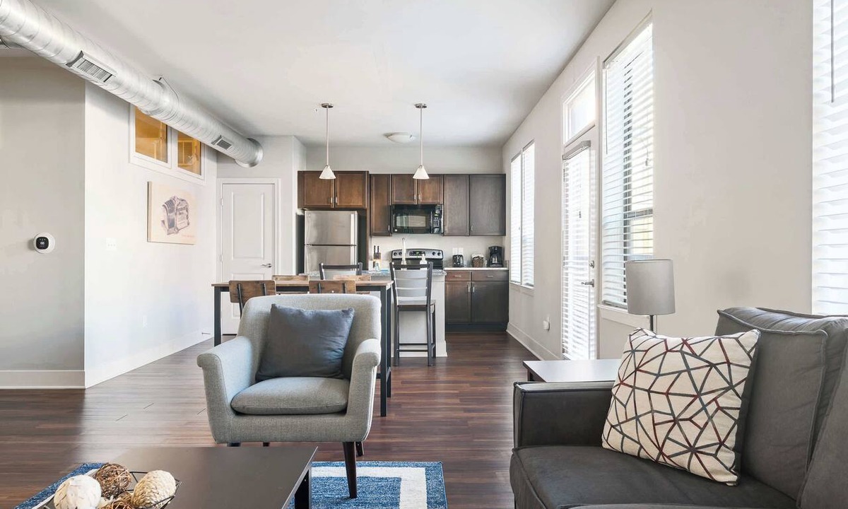 Mile Square Apartment | Stay Downtown! Modern Indy Condo w/Free Parking