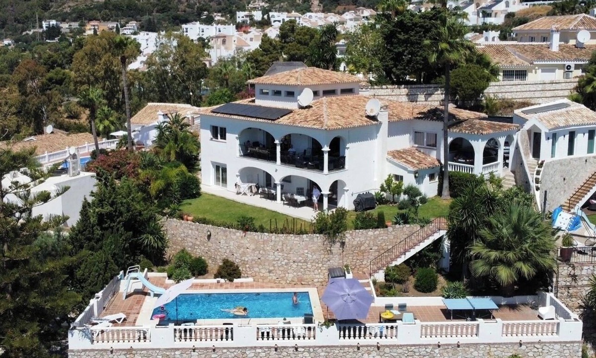 Benalmadena Costa Villa | Stunning, private Villa with spectacular sea views, private pool, allday sun