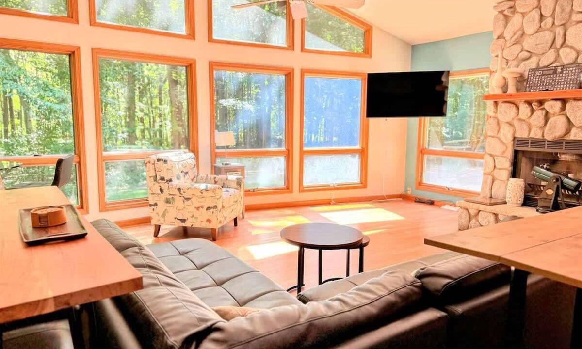 South Haven House | Wildhaus: Hot Tub, Game Room, Pet Friendly