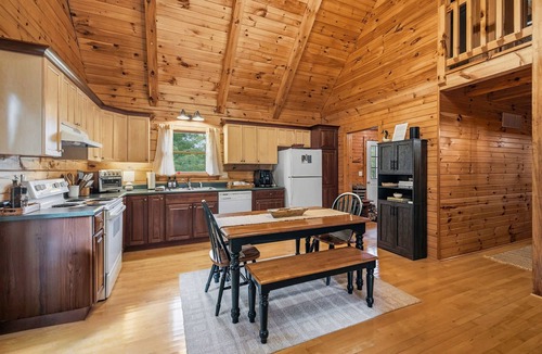 Watervliet House | 10 Acre County Line Cabin - Private Pond & Firepit