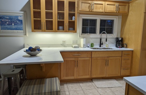 Saugatuck Condo | 1BR; 1 Bath Lakefront Apt; Dog-friendly! 1 Block from Downtown Saugatuck!