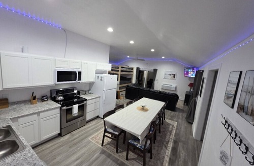 Alto House | 2 Campau Lake Cottages | Spa, Lake Access & Space