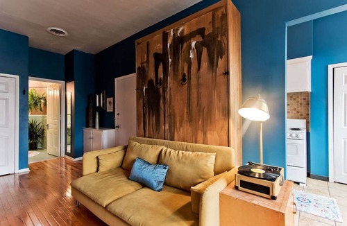 Ann Arbor Apartment | 609 E William #3 · Color and Whimsy Downtown - Sparkling Clean.