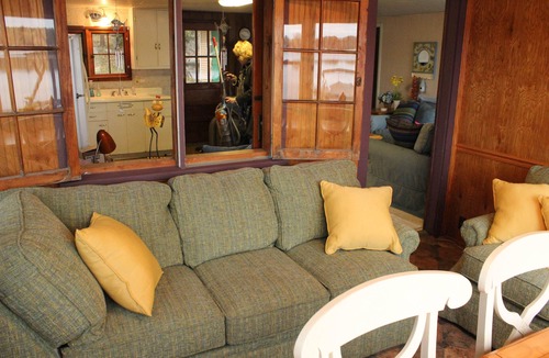 Mecosta Cottage | Beach Front Cottage On Family Friendly Pretty Lake. Sunsets, Fishing And Fun!