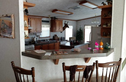 Fountain House | Beachfront retreat on beautiful Tallman lake near HuronManistee National Forest.