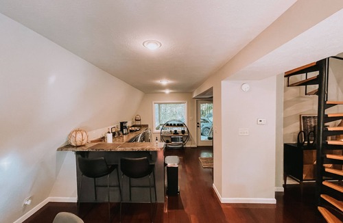 Stanford Cabin | Cabin : Modern & Cozy A-Frame Cabin, minutes away from downtown Bloomington
