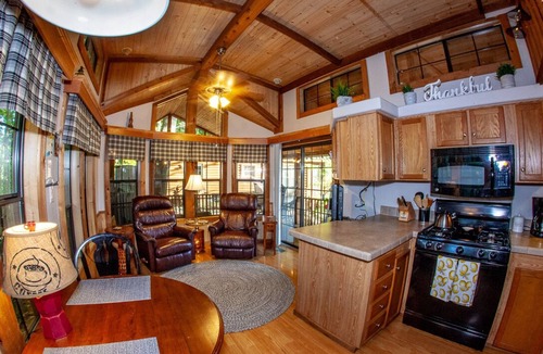 Three Oaks Cabin | Cabin with POOL in family resort!