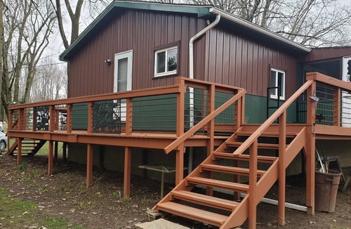 Winamac Cabin | Charming 2-bedroom cabin in Winamac WiFi, AC, Fully remodeled in 2024-2025