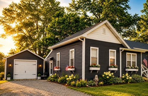 Three Oaks House | Charming, cozy and 5 star home STEPS to Journeyman & Acorn Theatre! Large yard!