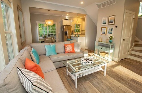 Michigan City House | CLEAN, Contemporary Family Favorite Resort Home with Golf Cart Near Kids Park