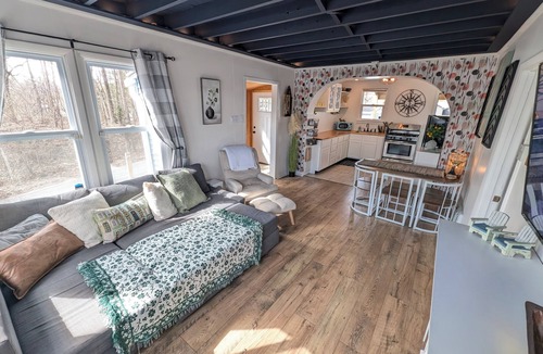 South Bend House | Dogs Stay Free! Lakefront Home near Notre Dame