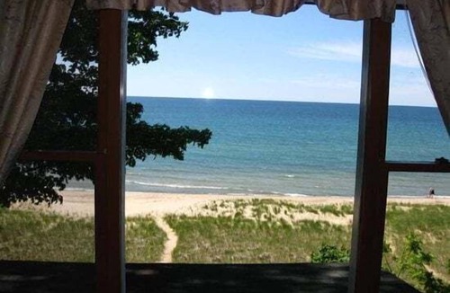 Douglas Cottage | Douglas Beach Cottage: Lake Michigan Waterfront, Private Beach, Pet Friendly