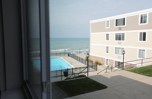 South Haven Condo | Enjoy dazzling sunsets at this beachfront condo on the shores of Lake Michigan