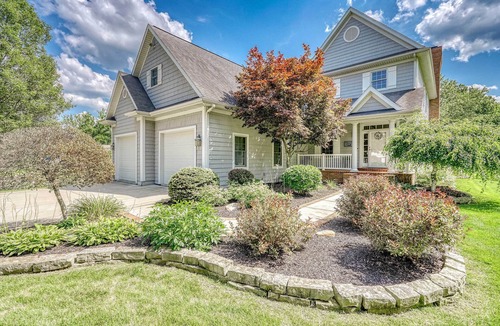 Syracuse House | Executive Home w/Heated Pool on Lake Wawasee
