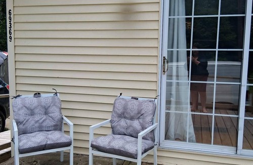 Sister Lakes House | Family Friendly Lake View Cottage with Beachy Vibes in Sister Lakes Michigan