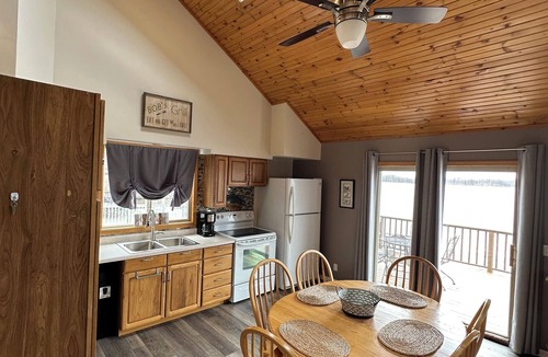 Barryton House | Family-Friendly Lakefront Nature Retreat on Big Evans All Sports Lake w/Dock