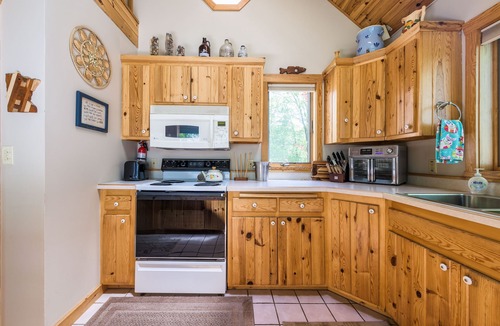Coloma House | Gebhard Chalet - Charming, private, beachfront chalet nestled in a wooded dune on Lake Michigan