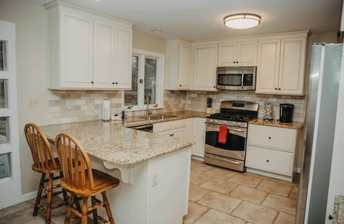 West Lafayette House | Golf Course Views! Ranch! Fire Pit ! Bring Pets!