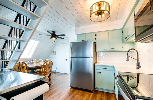 Stevensville Ski Chalet | Gorgeous Lake Michigan Views: Completely Remodeled and Steps from the Beach!