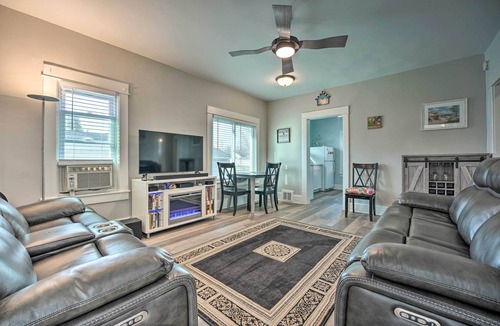 Paw Paw Lake House | Home 1 Block to Lake w/Private Beach Access!