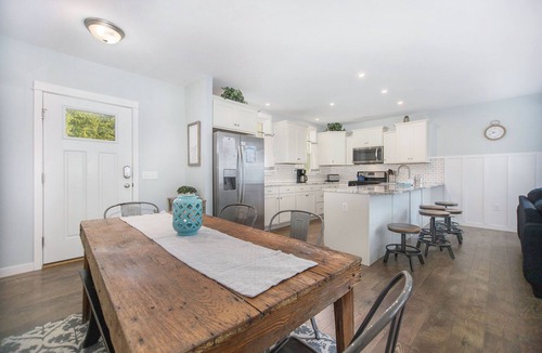 Miami Park House | Hot tub, EV friendly, main floor primary suite with plenty of space.