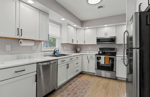 Huntertown House | Huntertown! 4 Beds & Pet Friendly Fenced Yard +W/D