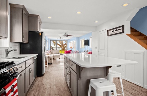 Enchanted Hills House | Incredbile View of Lake Wawasee with sandy lake bottom