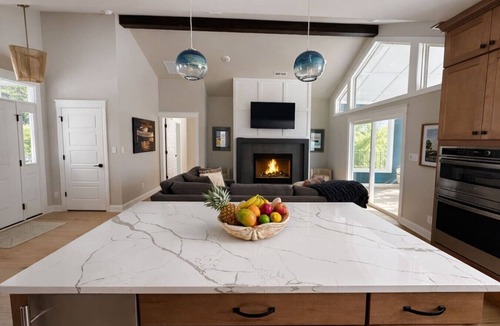 Grand Beach House | Indigo Pines/Modern Retreat/ Pool, Spa, Fire Pit, Golf Cart Included