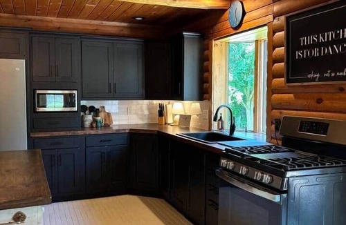 Ionia House | Ionia’s Log Home Peaceful Retreat