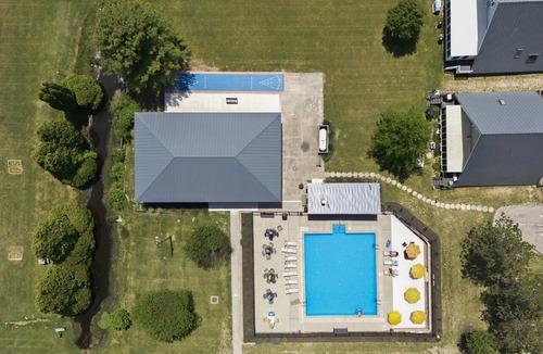 Stevensville Ski Chalet | Juniper Presents: Chalet #16 Lake Michigan View & Resort Amenities