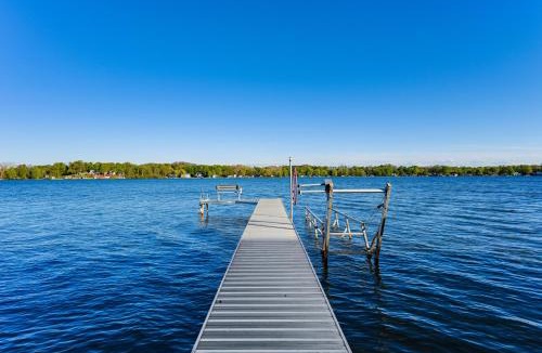 Lake Odessa House | 'Lake Garden House' w/Hot Tub & Dock
