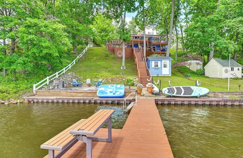 Battle Creek Cottage | Lakefront Family Retreat in Battle Creek w/Dock