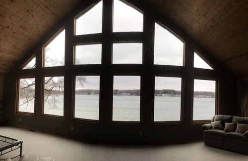 Angola House | Lakefront Home on Crooked Lake, Beautiful Views and Plenty of Space and Hot Tub!