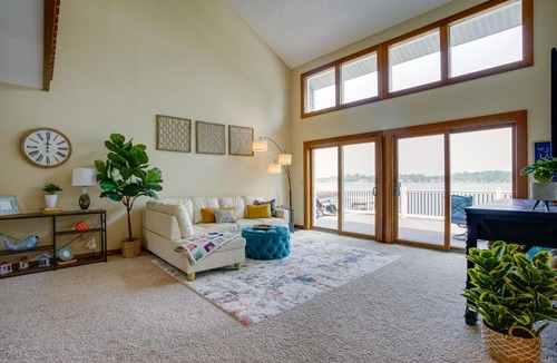 Syracuse House | Lakefront Syracuse Home w/Deck & Private Dock!