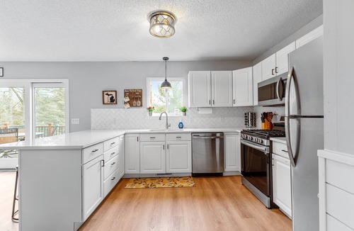 Middleville House | Lakeview retreat on GunLake - 2 separate properties available!
