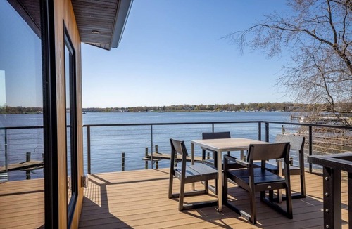Saugatuck Cabin | Lakewood Lux Property - Saugatuck Harbor Luxury A-Frame, View of Downtown